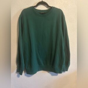 Richerpoorer emerald green crewneck